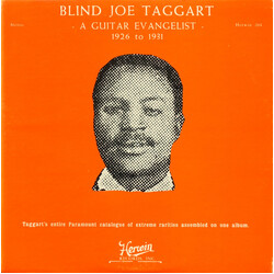 Blind Joe Taggart A Guitar Evangelist 1926 To 1931 Vinyl LP USED