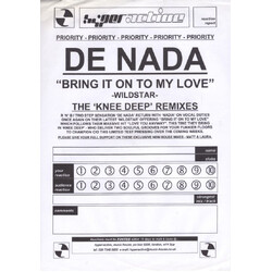De Nada Bring It On To My Love (Knee Deep Remixes) Vinyl 12" USED