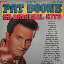 Pat Boone The Best Of Pat Boone - 22 Original Hits Vinyl LP USED