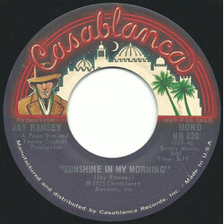 Jay Ramsey Sunshine In My Morning USED VINYL 7INCH 45 RPM SINGLE PROMO STEREO MONO
