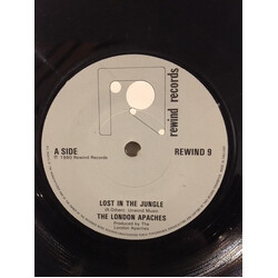 The London Apaches Lost In The Jungle USED VINYL 7INCH 45 RPM SINGLE STEREO