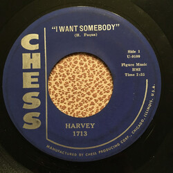 Harvey Fuqua I Want Somebody / Da Da Goo Goo USED VINYL 7INCH 45 RPM