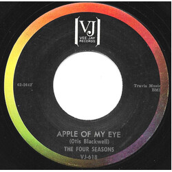 The Four Seasons Apple Of My Eye / Happy Happy Birthday Baby USED VINYL 7INCH 45 RPM SINGLE