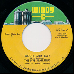 Five Stairsteps Oooh, Baby Baby USED VINYL 7INCH 45 RPM SINGLE
