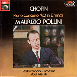 Frédéric Chopin / Maurizio Pollini / Philharmonia Orchestra / Paul Kletzki Piano Concerto No.1 In E Minor Vinyl LP USED