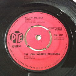 The John Warren Orchestra Ballin' The Jack / Honeysuckle Rose USED VINYL 7INCH