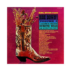 Dewayne Wear Hoe Down Fiddle Tunes: Volume 4 Vinyl LP USED