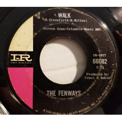The Fenways Walk / Whip and Jerk Vinyl 7" USED
