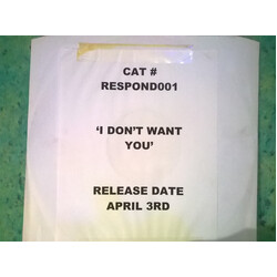 Solar I Don't Want You Vinyl 12" USED
