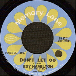 Roy Hamilton (5) Don't Let Go / You'll Never Walk Alone USED VINYL 7INCH REISSUE
