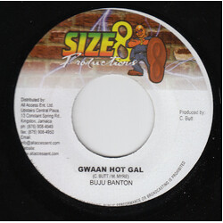 Buju Banton Gwaan Hot Gal USED VINYL 7INCH 45 RPM