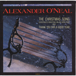 Alexander O'Neal The Christmas Song (Chestnuts Roasting On An Open Fire) / Thank You For A Good Year USED VINYL 7INCH 45 RPM SINGLE LIMITED EDITION