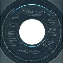 Simple Minds She's A River USED VINYL 7INCH JUKEBOX