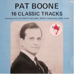 Pat Boone 16 Classic Tracks Vinyl LP USED