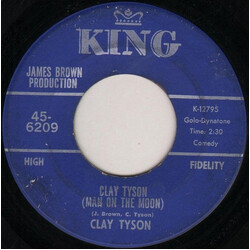 Clay Tyson Man On The Moon / You Don't Know What I Want USED VINYL 7INCH 45 RPM