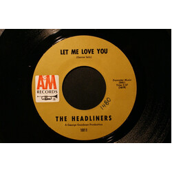 George Goodman And His Headliners Let Me Love You / I'm So Tired USED VINYL 7INCH 45 RPM REISSUE STYRENE