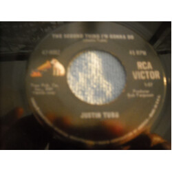 Justin Tubb But Wait There's More USED VINYL 7INCH 45 RPM SINGLE