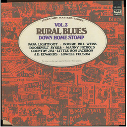 Various Rural Blues Vol 3: Down Home Stomp Vinyl LP USED