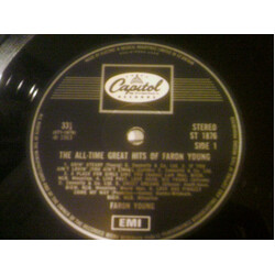 Faron Young The All-Time Great Hits Of Faron Young Vinyl LP USED
