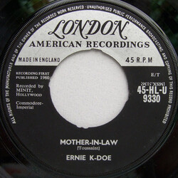 Ernie K-Doe Mother-In-Law USED VINYL 7INCH 45 RPM SINGLE