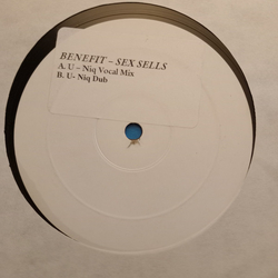 Benefit (3) Sex Sells USED VINYL 12INCH WHITE LABEL