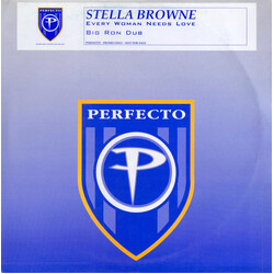 Stella Browne Every Woman Needs Love (Big Ron Dub) USED VINYL 12INCH 33 S RPM SINGLE SIDED PROMO