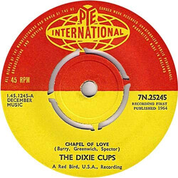 The Dixie Cups Chapel Of Love USED VINYL 7INCH SINGLE 45 RPM