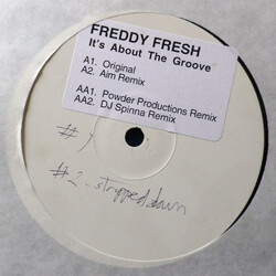Freddy Fresh It's About The Groove USED VINYL 12INCH WHITE LABEL