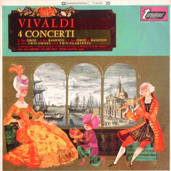 Antonio Vivaldi / Gli Accademici Di Milano / Piero Santi 4 Concerti Vinyl LP USED
