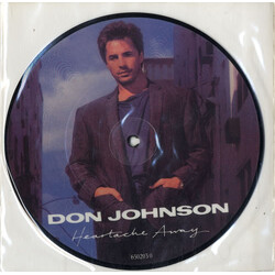 Don Johnson Heartache Away USED VINYL 7INCH 45 RPM PICTURE DISC STEREO