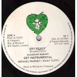 Michael Prophet / Ricky Tuffy Get Ready USED VINYL 12INCH 45 RPM