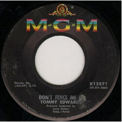 Tommy Edwards Don't Fence Me In USED VINYL 7INCH 45 RPM