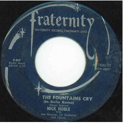 Nick Noble The Fountains Cry (In Bella Roma) / There's A Church In Your Heart USED VINYL 7INCH SINGLE