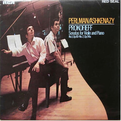 Sergei Prokofiev / Itzhak Perlman / Vladimir Ashkenazy Sonatas For Violin And Piano (No. 1, Op. 80 · No. 2, Op. 94a) Vinyl LP USED