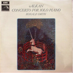 Charles-Valentin Alkan / Ronald Smith (4) Alkan - Concerto For Solo Piano Vinyl LP USED