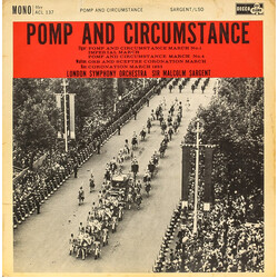 Sir Malcolm Sargent Pomp & Circumstance Vinyl LP USED