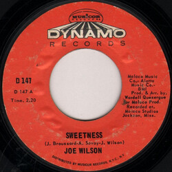 Joe Wilson (5) Sweetness USED VINYL 7INCH 45 RPM SINGLE