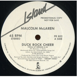 Malcolm McLaren Duck Rock Cheer VINYL 12" USED