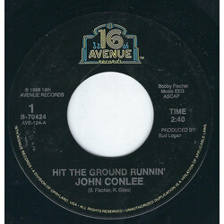 John Conlee Hit The Ground Runnin' USED VINYL 7INCH 45 RPM SINGLE