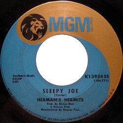 Herman's Hermits Sleepy Joe / Just One Girl USED VINYL 7INCH SINGLE 45 RPM