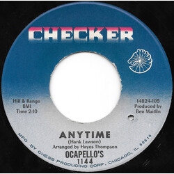 Ocapello's Anytime / The Stars USED VINYL 7INCH 45 RPM
