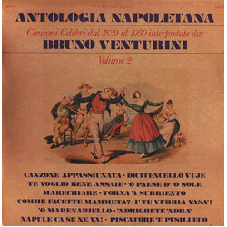 Bruno Venturini Antologia Napoletana Volume 2 Vinyl LP USED