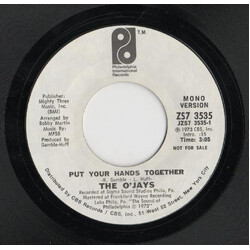 The O'Jays Put Your Hands Together Vinyl USED