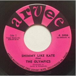 The Olympics Shimmy Like Kate USED VINYL 7INCH 45 RPM SINGLE