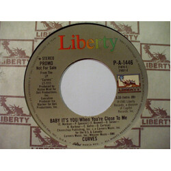 Curves Baby It's You/When You're Close To Me USED VINYL 7INCH 45 RPM SINGLE PROMO
