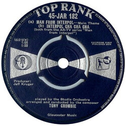 Tony Crombie Man From Interpol / Interpol Cha Cha Cha USED VINYL 7INCH