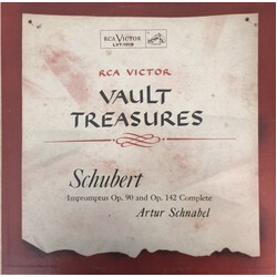 Franz Schubert / Artur Schnabel Impromptus Op. 90 And Op. 142 Complete Vinyl LP USED