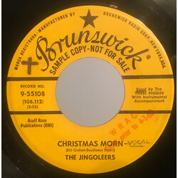 The Jingoleers Jingle Bell Rock / Christmas Morn USED VINYL 7INCH 45 RPM PROMO
