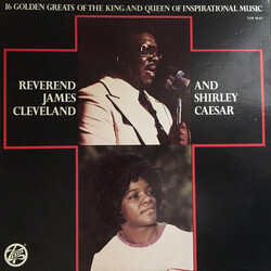 Rev. James Cleveland / Shirley Caesar 16 Golden Greats Of The King And Queen Of Inspirational Music Vinyl LP USED