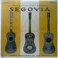Andrés Segovia Three Centuries Of The Guitar Vinyl LP USED